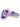 Purple Bloom Slipper