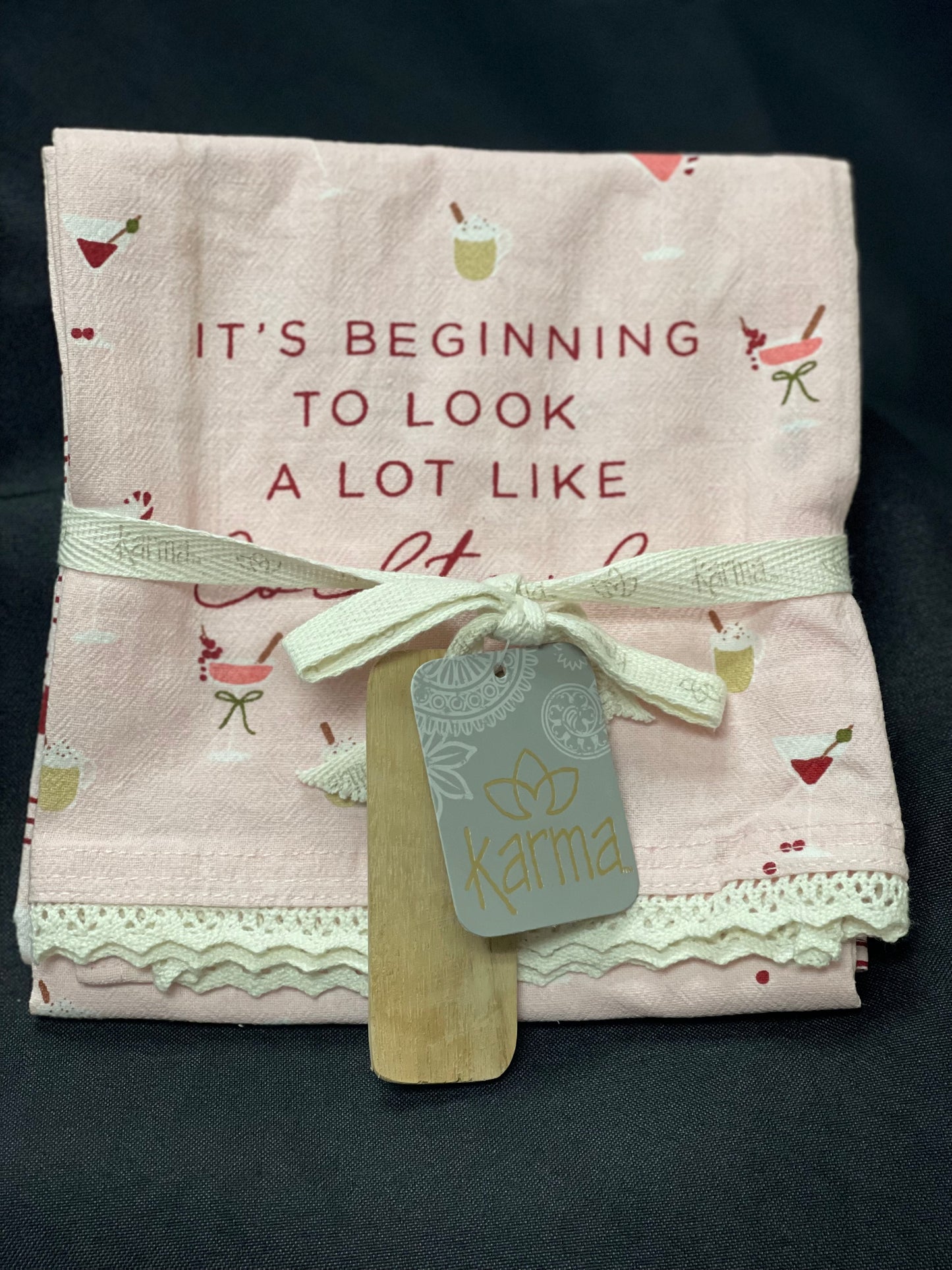 Cocktails towel set