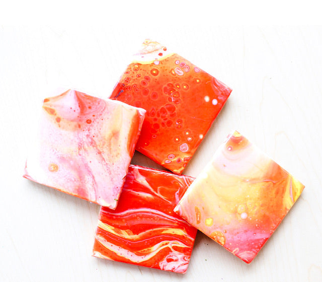 Ceramic Coasters-4 pack