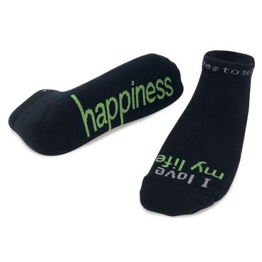 "I love my life/happiness" - black