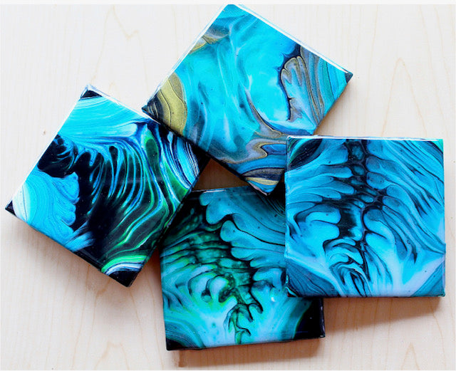 Ceramic Coasters-4 pack