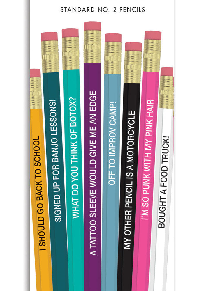 Midlife Crisis pencil pack