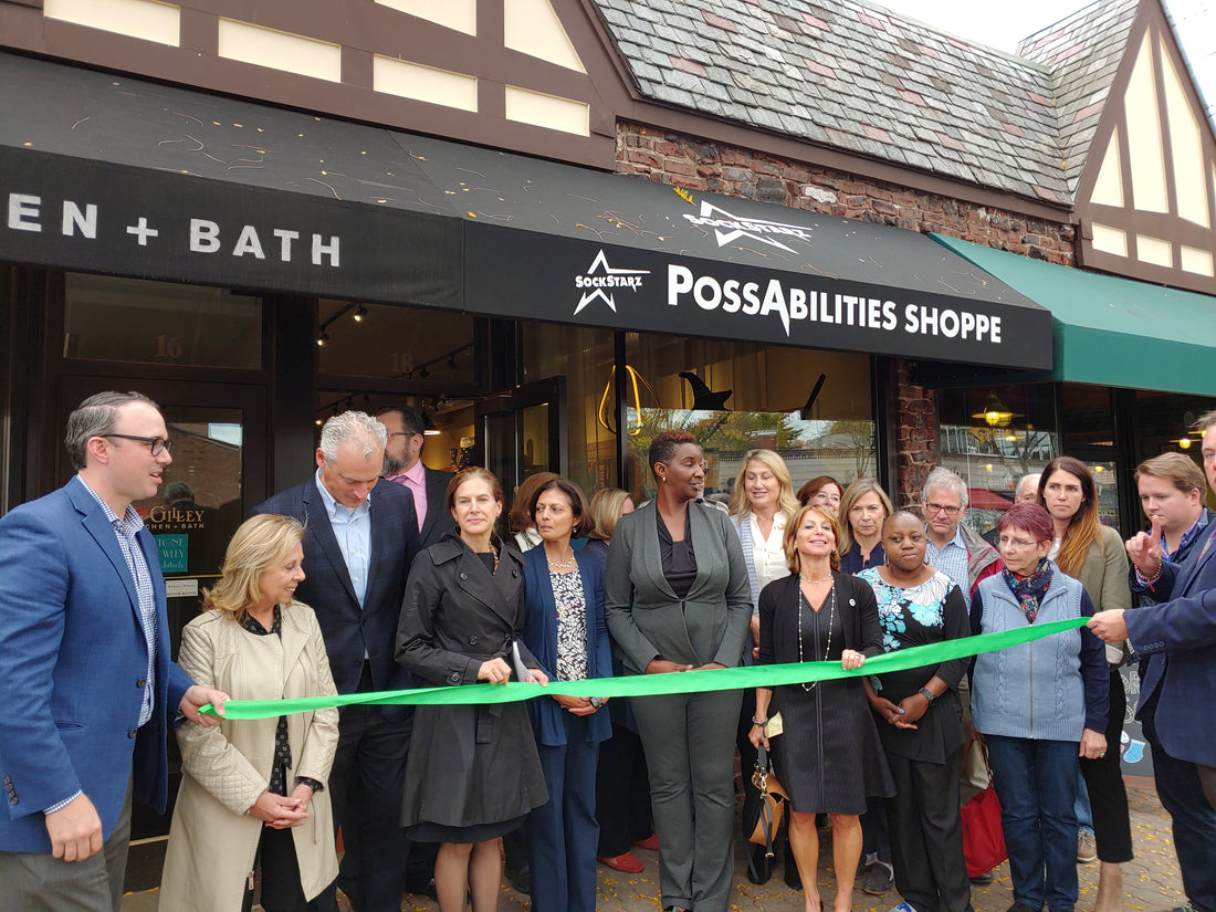 Lt. Governor Susan Bysiewicz and Senator Derek Slap Among the Guests Celebrating SockStarz Ribbon Cutting in West Hartford Center