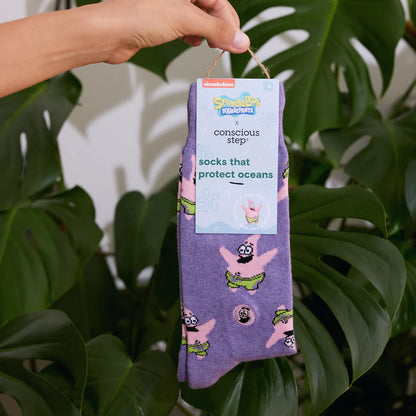 Patrick socks that Protect Oceans