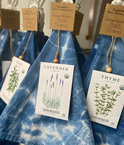 Indigo Dish Towel