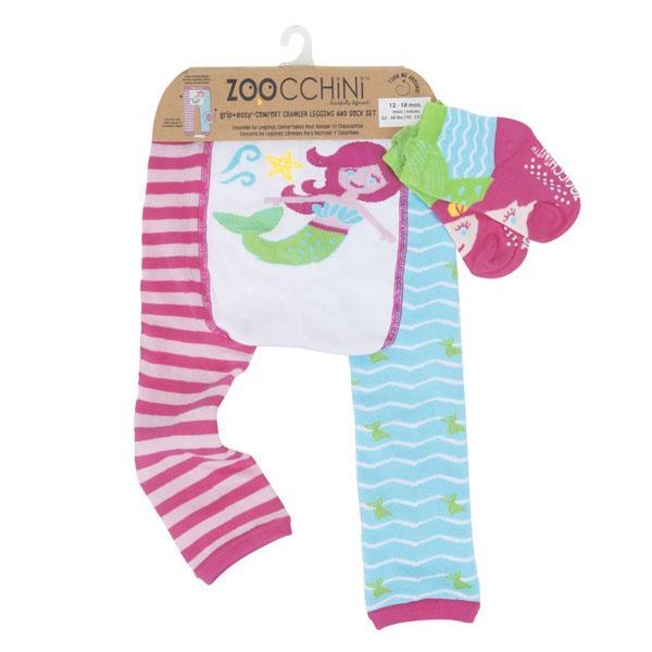 MARIETTA THE MERMAID-Crawler Legging & Sock Set