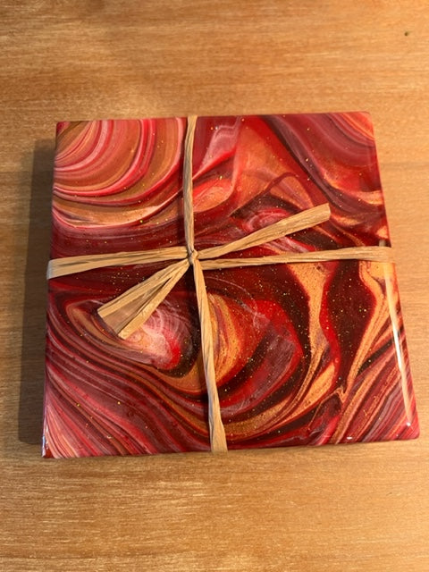 Ceramic Coasters 2 pk