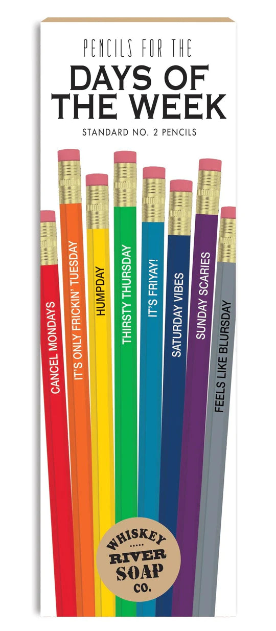 Days of the Week pencil pack
