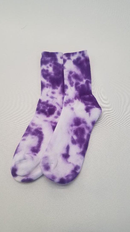 Hippie Dippie Socks -Peaceful Purple